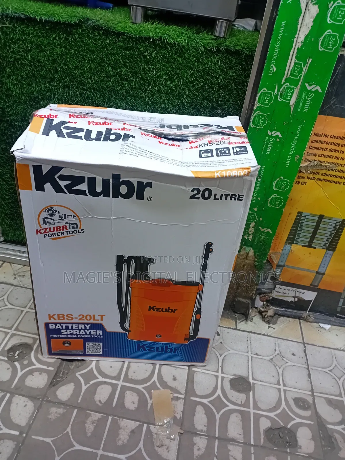 Highly Precise 20L Kzubr Cordless Knapsack Sprayer
