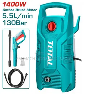 Total TGT11316 High Pressure Washer 1400W 130Bar (1900PSI)