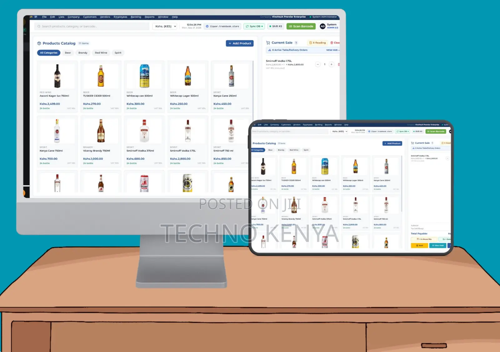 Wines Spirits/Liquor Store POS System