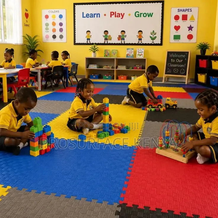 EVA Floor Tile 60x60 | 10mm Foam Mat for Exercise Kids