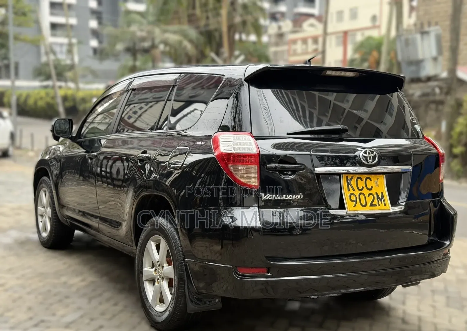 Toyota Vanguard 2007 Black