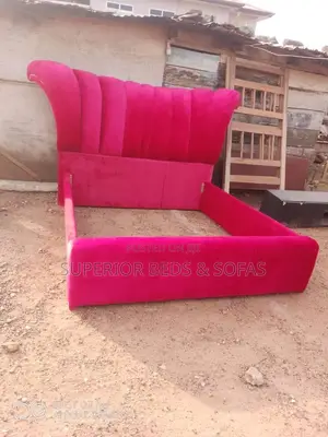 5x6 Pink Wingback Chester Bed: Free Delivery
