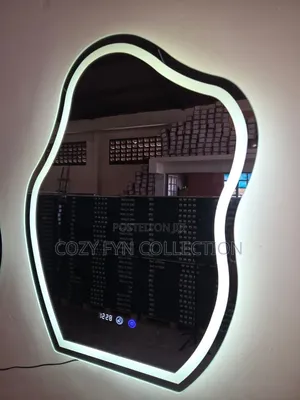 Irregular LED Mirror With Lighting