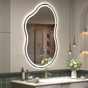 Irregular LED Mirror With Lighting