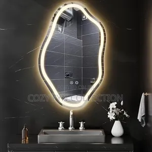 Irregular LED Mirror With Lighting