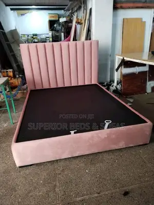 5x6 Plum Blush Pink Chester Bed: Payment on Delivery