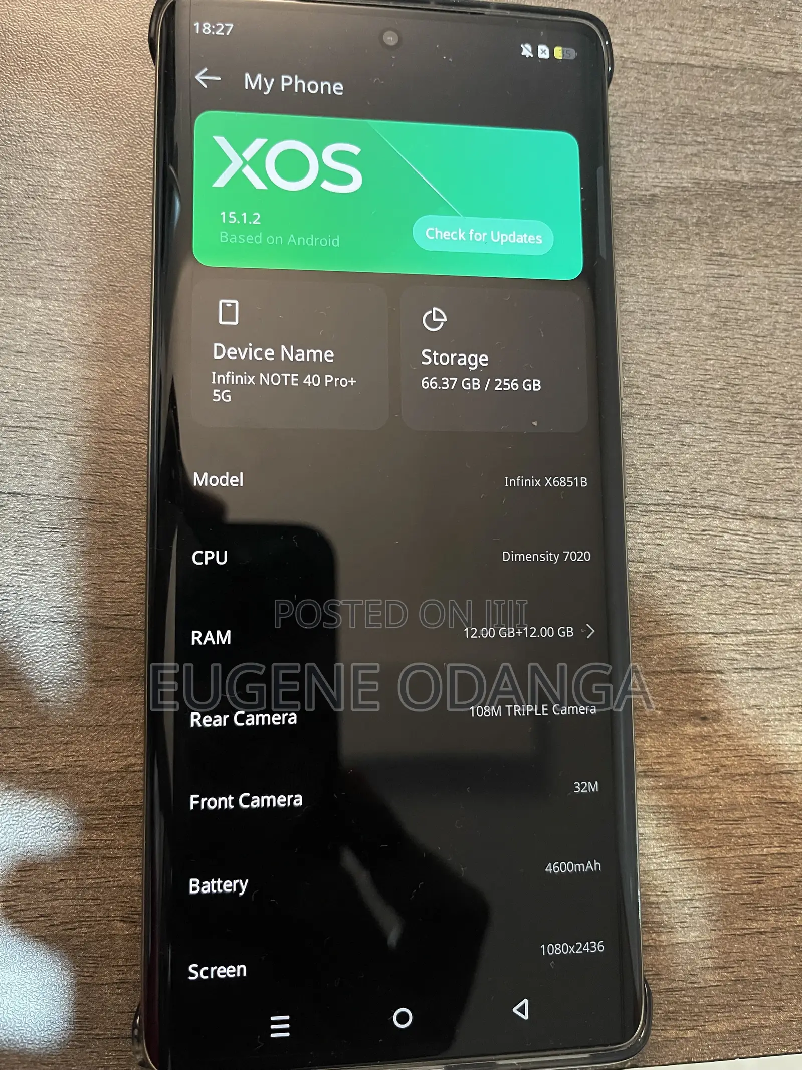 Infinix Note 40 Pro Plus 5G 256 GB Green