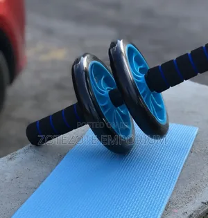 AB Roller Exerciser Wheel Free Knee Mat