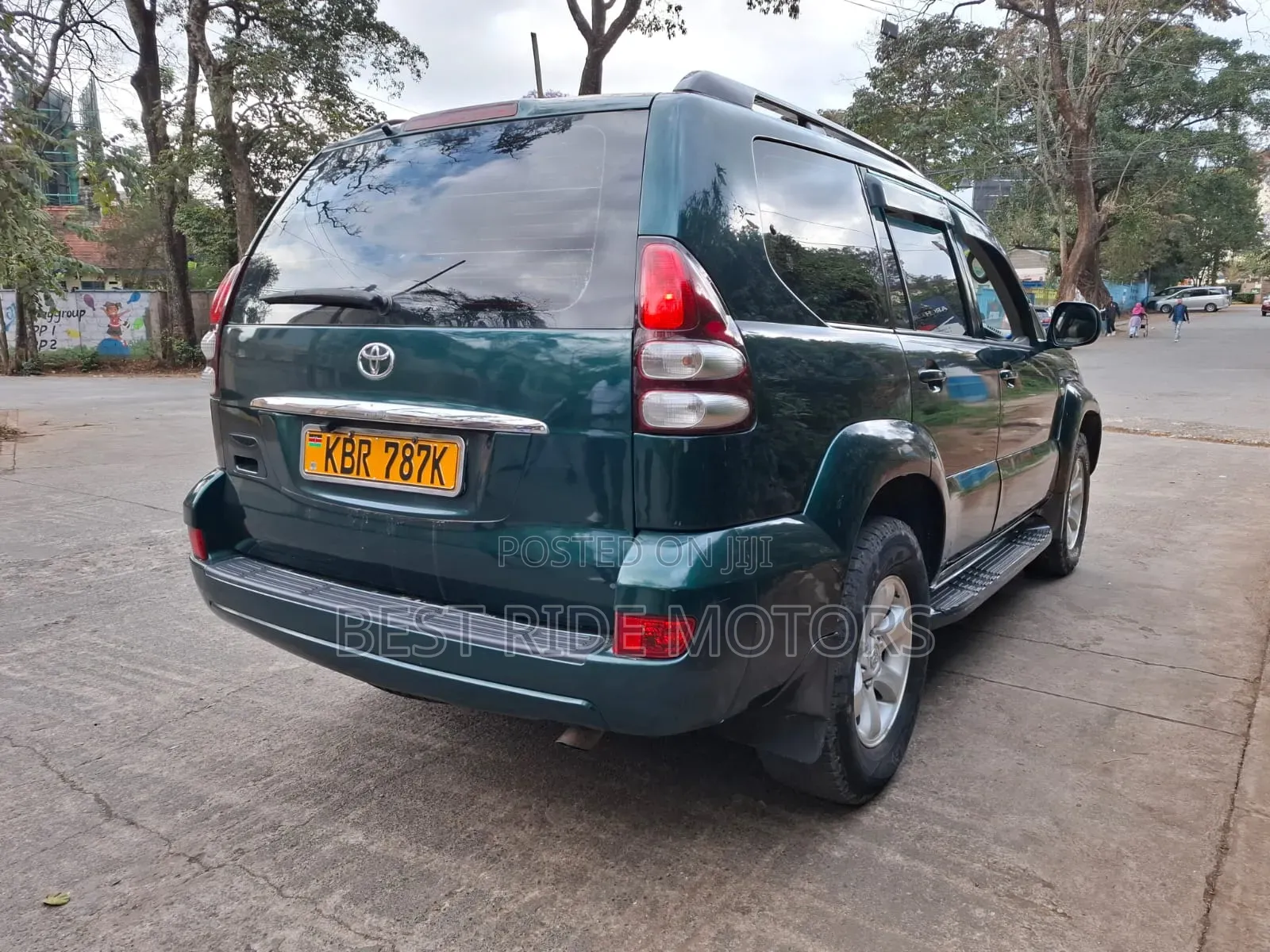 Toyota Land Cruiser Prado 3.0 D-4D 5dr 2007 Green