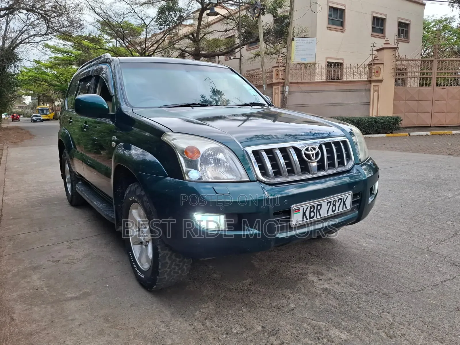 Toyota Land Cruiser Prado 3.0 D-4D 5dr 2007 Green