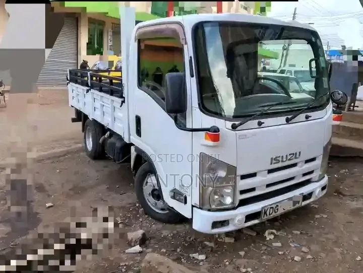 Isuzu ELF Truck 2014 White