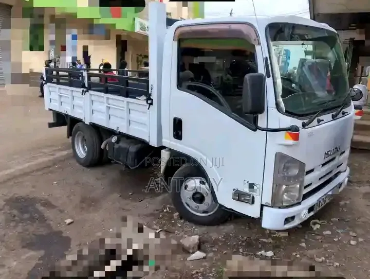 Isuzu ELF Truck 2014 White