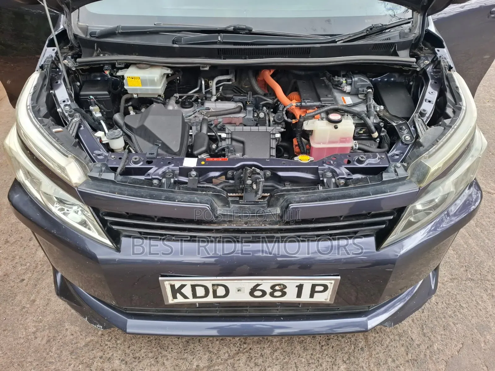 Toyota Voxy Hybrid X 2WD 7-Seater 2014 Blue