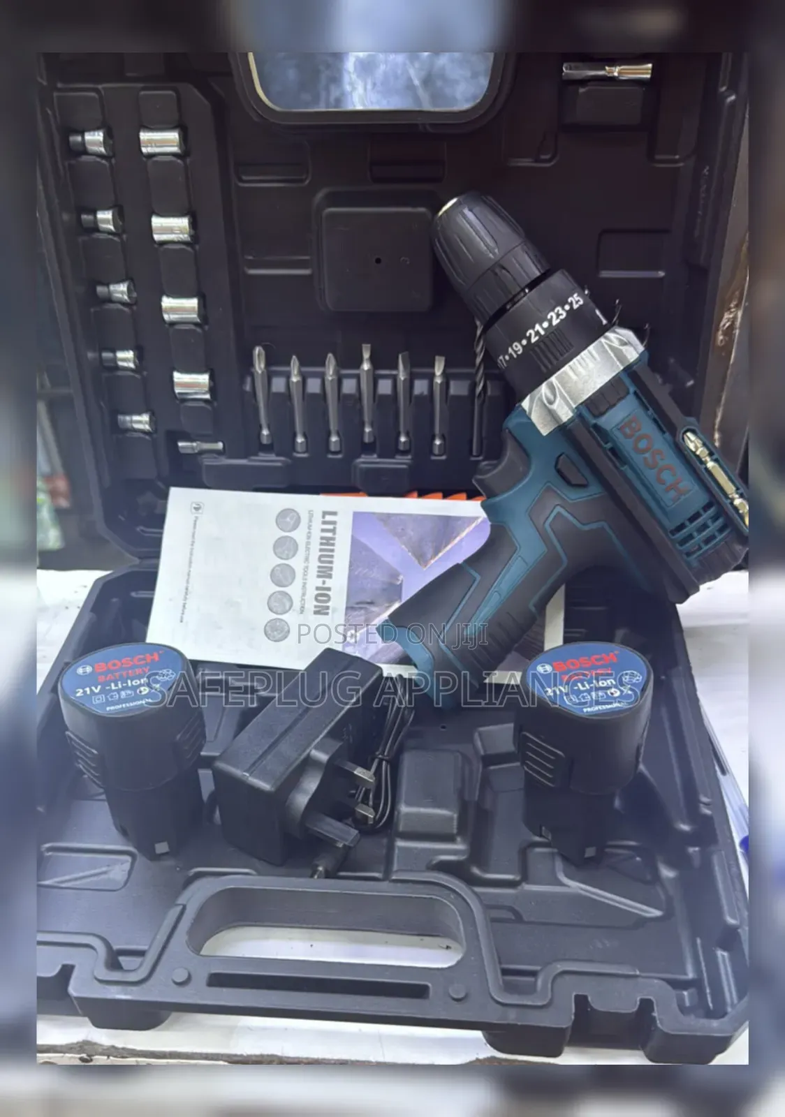 Bosch Cordless Drill Driver – Heavy-Duty Performance