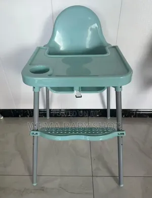 Multi-Functional Baby High Feeding Chair-Detachable Tray and Footrest.