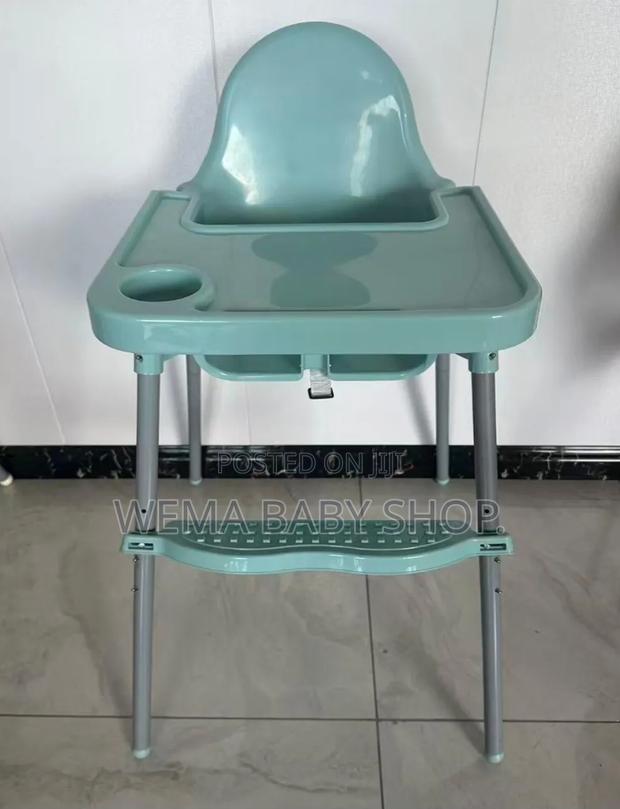 Multi-Functional Baby High Feeding Chair-Detachable Tray and Footrest.