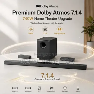 Ultima (Us Brand ) Dolby Atoms Wireless 7.1.4 Home Theater System