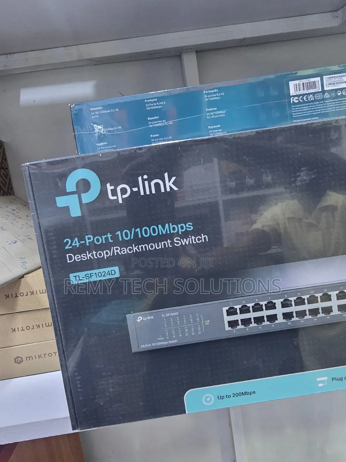 Tp Link Tl-Sf1024d Desktop/Rackmount Switch