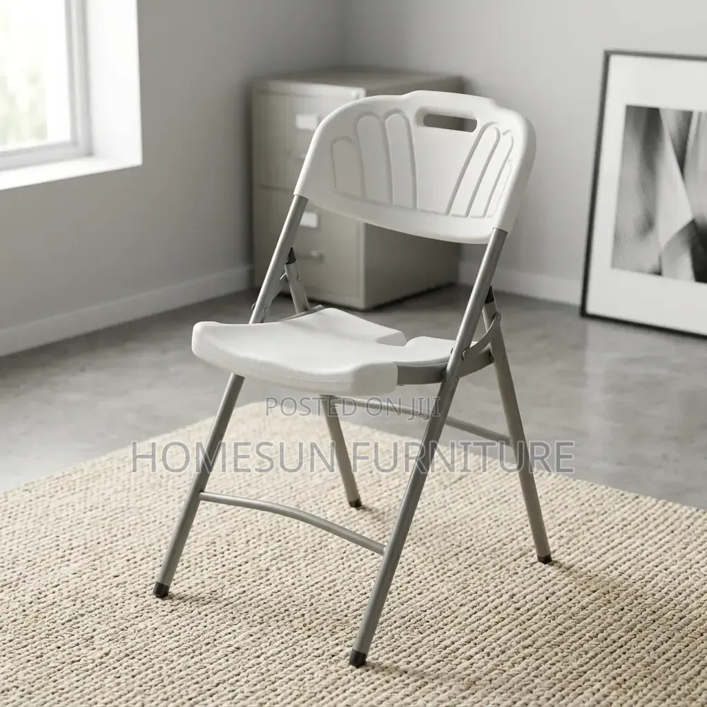 Foldable Plastic Chair – Strong Portable