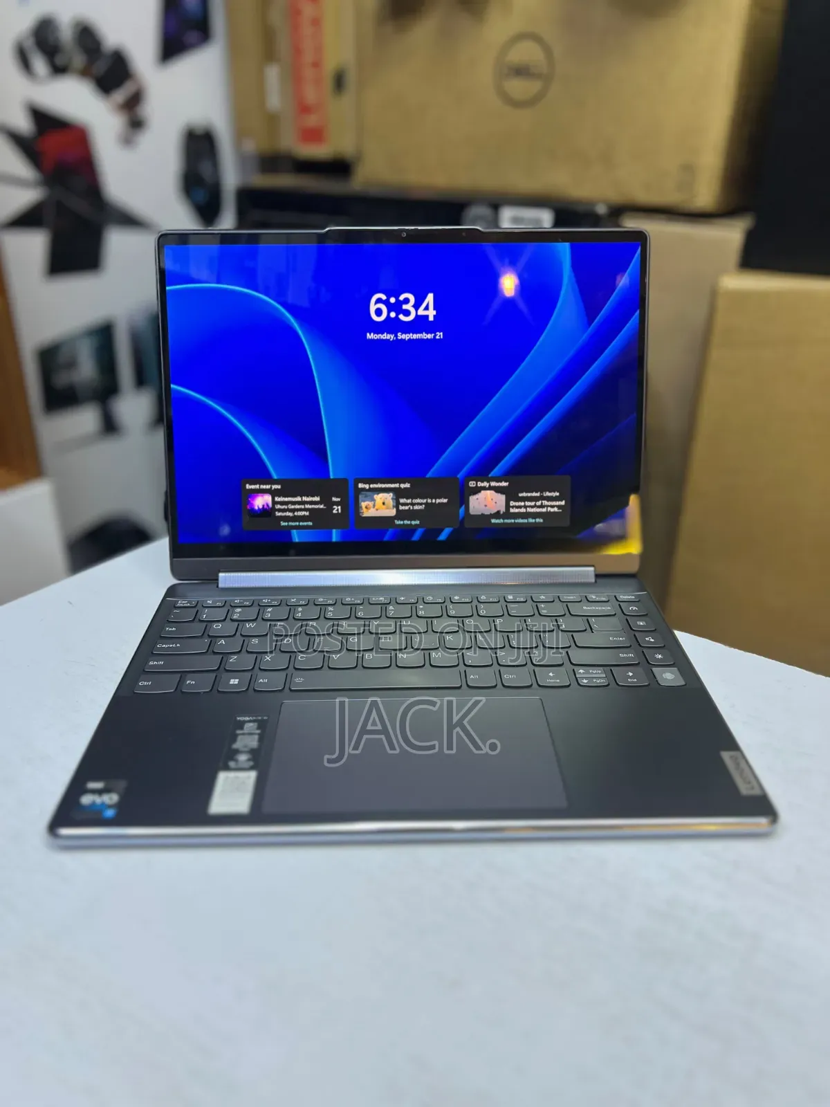 Laptop Lenovo Yoga 9i 16GB Intel Core i7 SSD 512GB