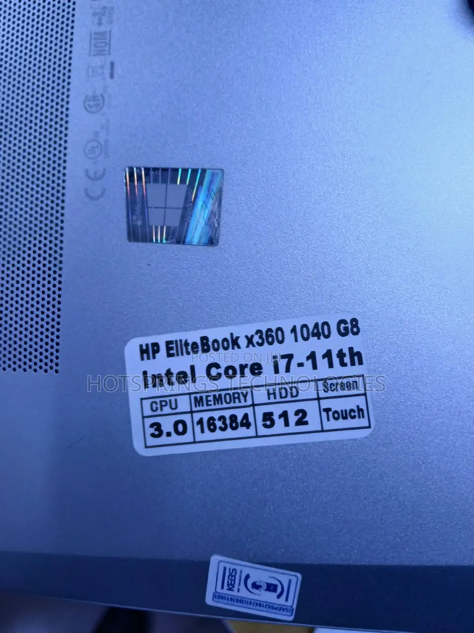 Laptop HP EliteBook 1040 G8 16GB Intel Core i7 SSD 512GB