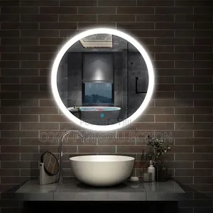 Circular LED Mirror