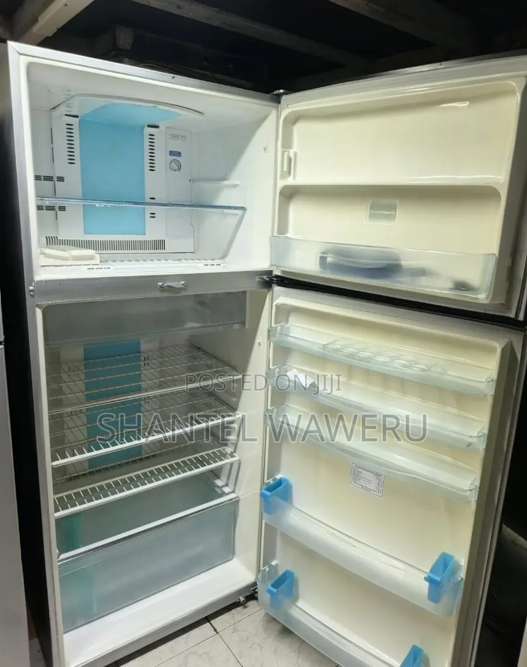 Double Door 550litres Silver Specious R4