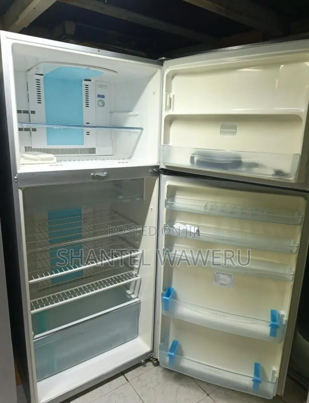 Double Door 550litres Silver Specious R4