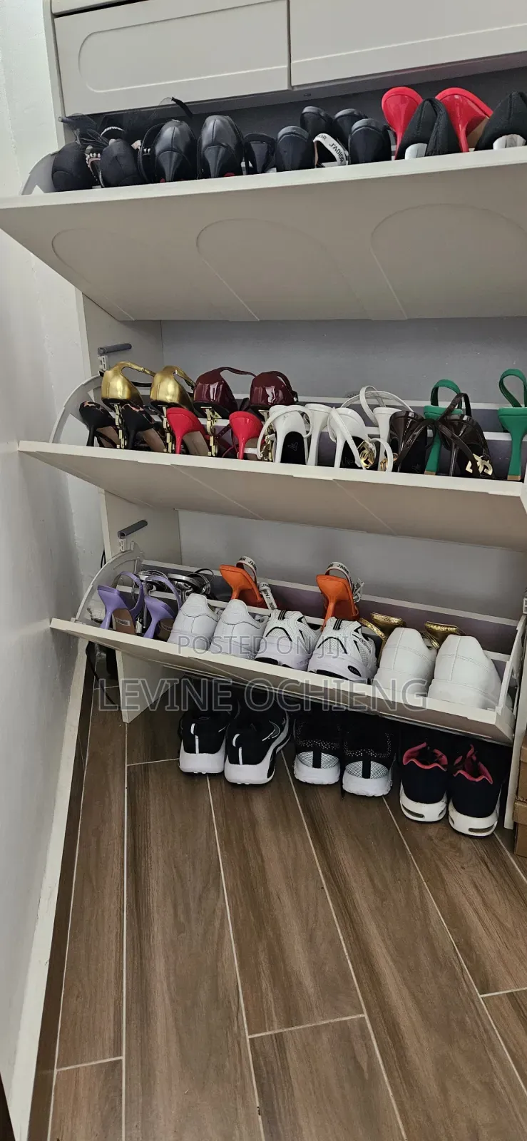White Shoe Rack