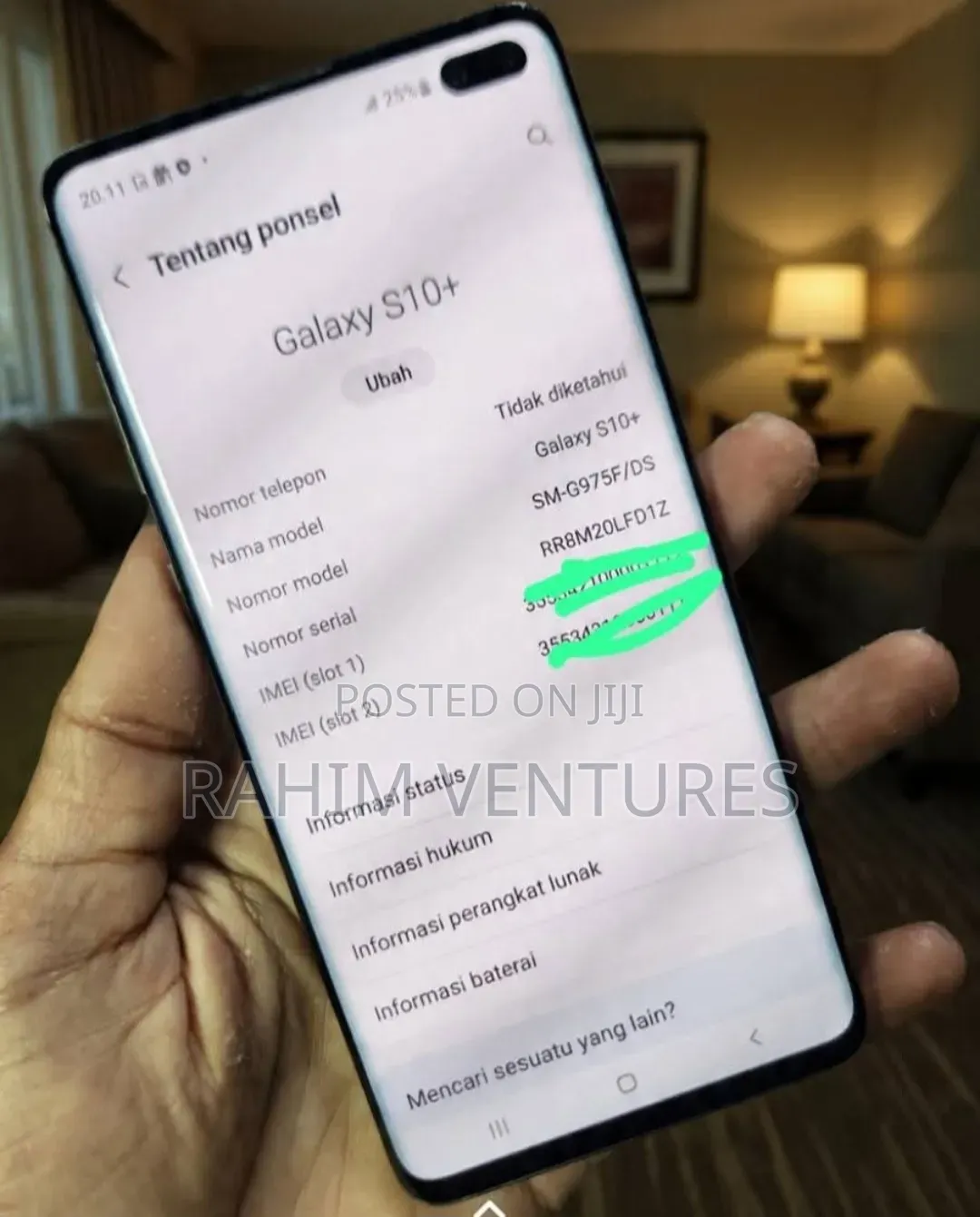 Samsung Galaxy S10 Plus 128 GB Black
