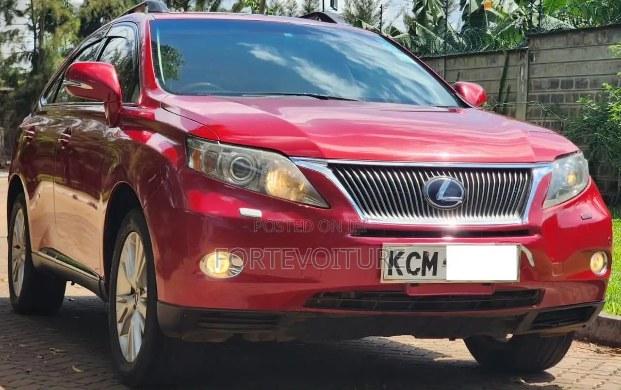Lexus RX 2010 Red