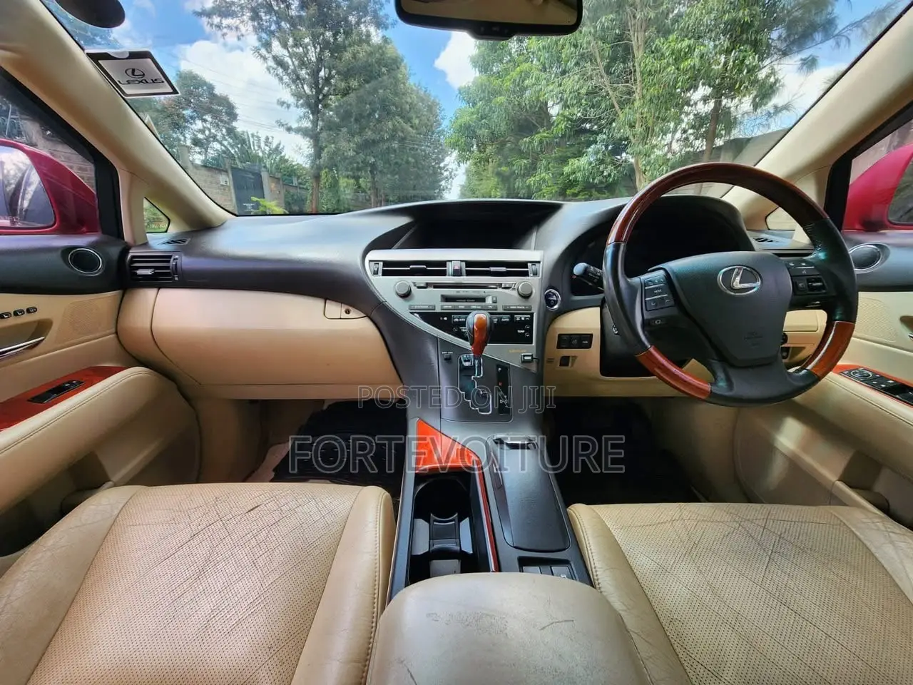 Lexus RX 2010 Red