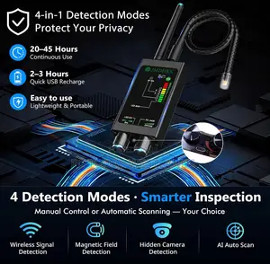 M8000 Hidden Camera Detector, Camera Finder,Bug Detector,AI