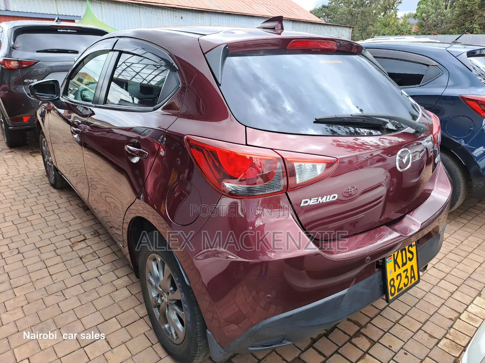 Mazda Demio 2017 Burgundy