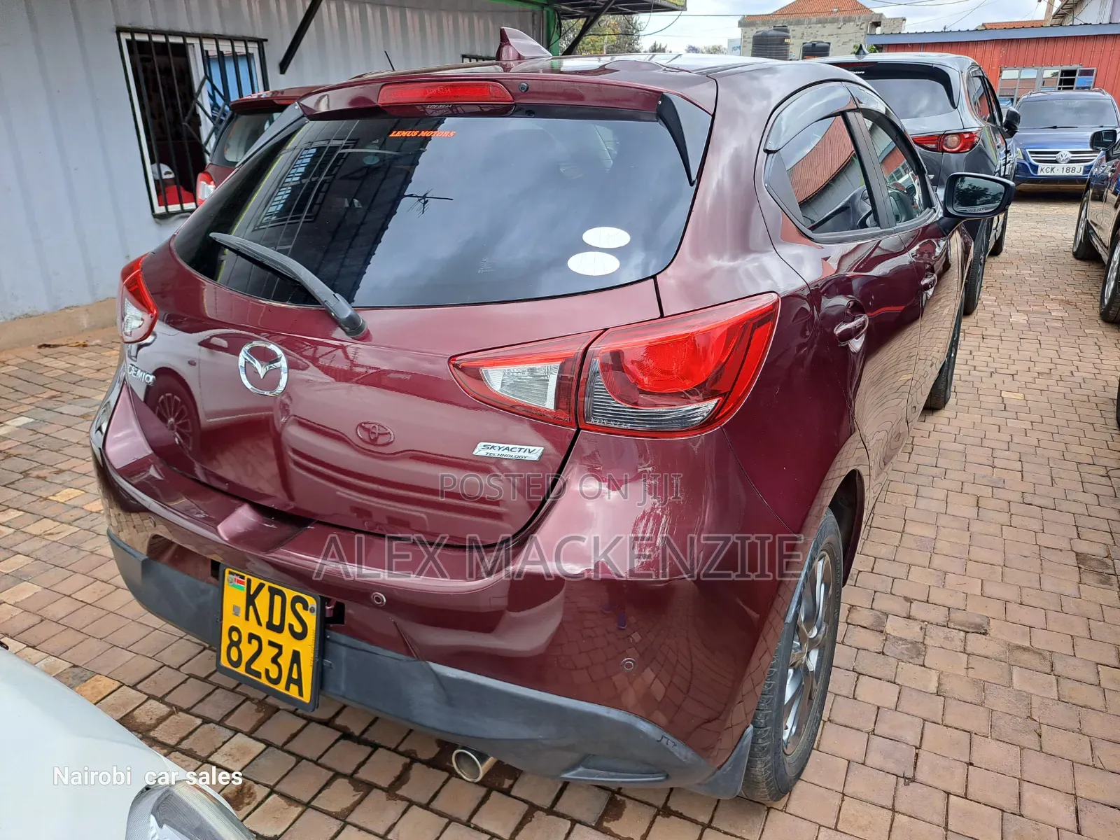 Mazda Demio 2017 Burgundy