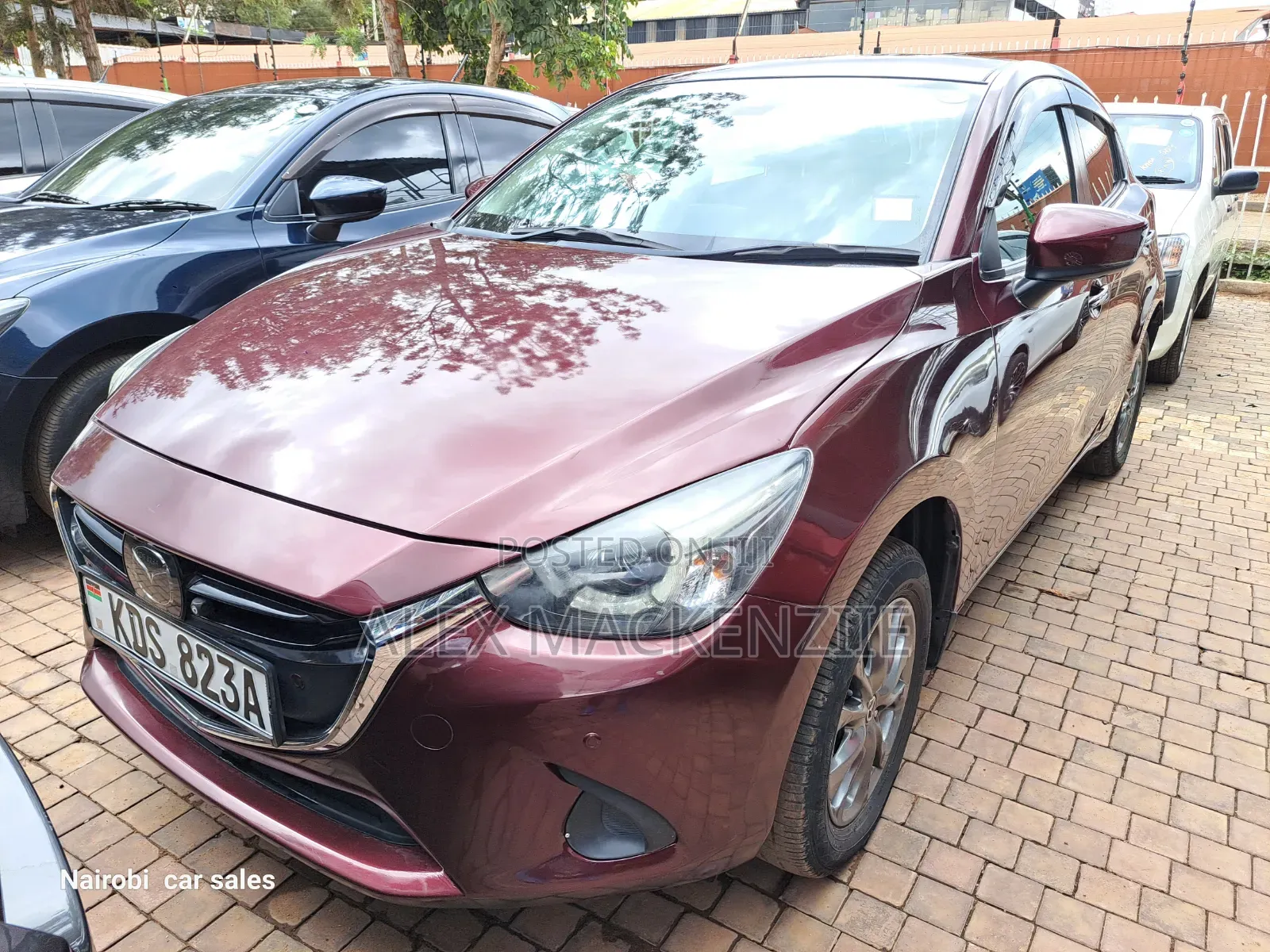 Mazda Demio 2017 Burgundy