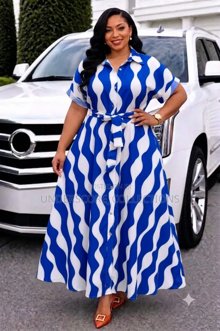 Ladies Multi Coloured Maxi Dresses