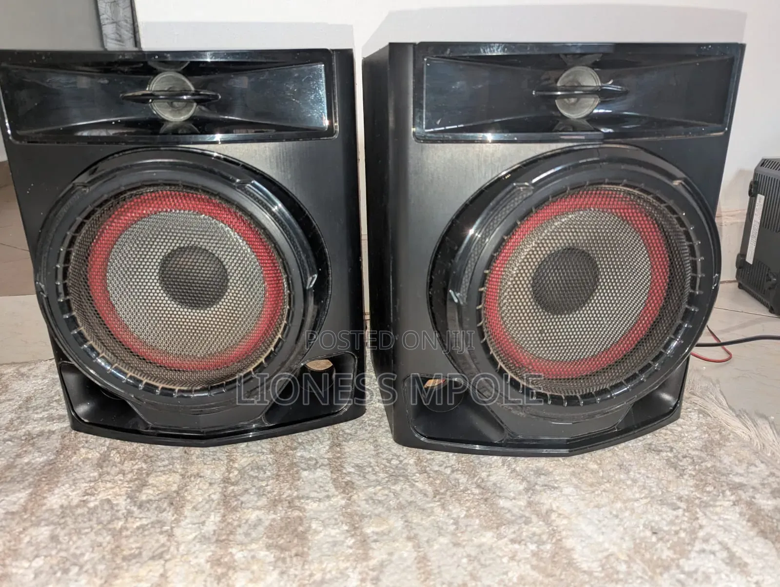 LG Radio With All the Speakers