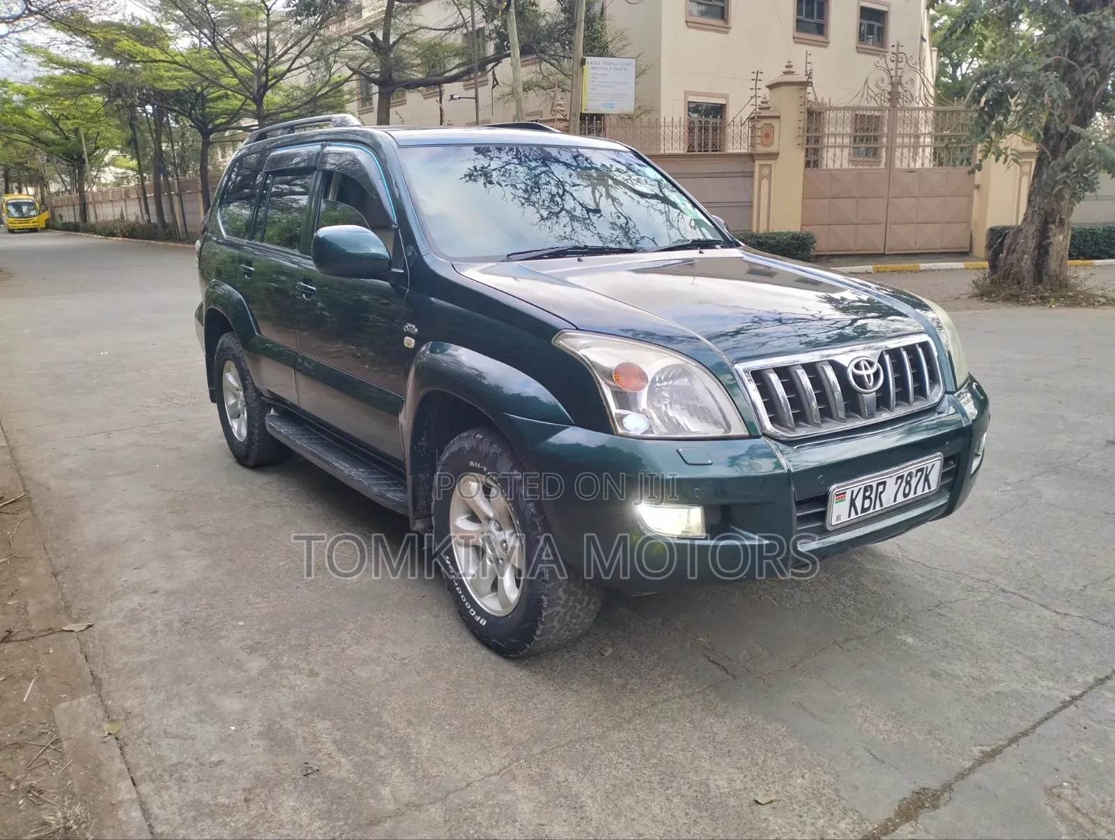 Toyota Land Cruiser Prado 2007 Green