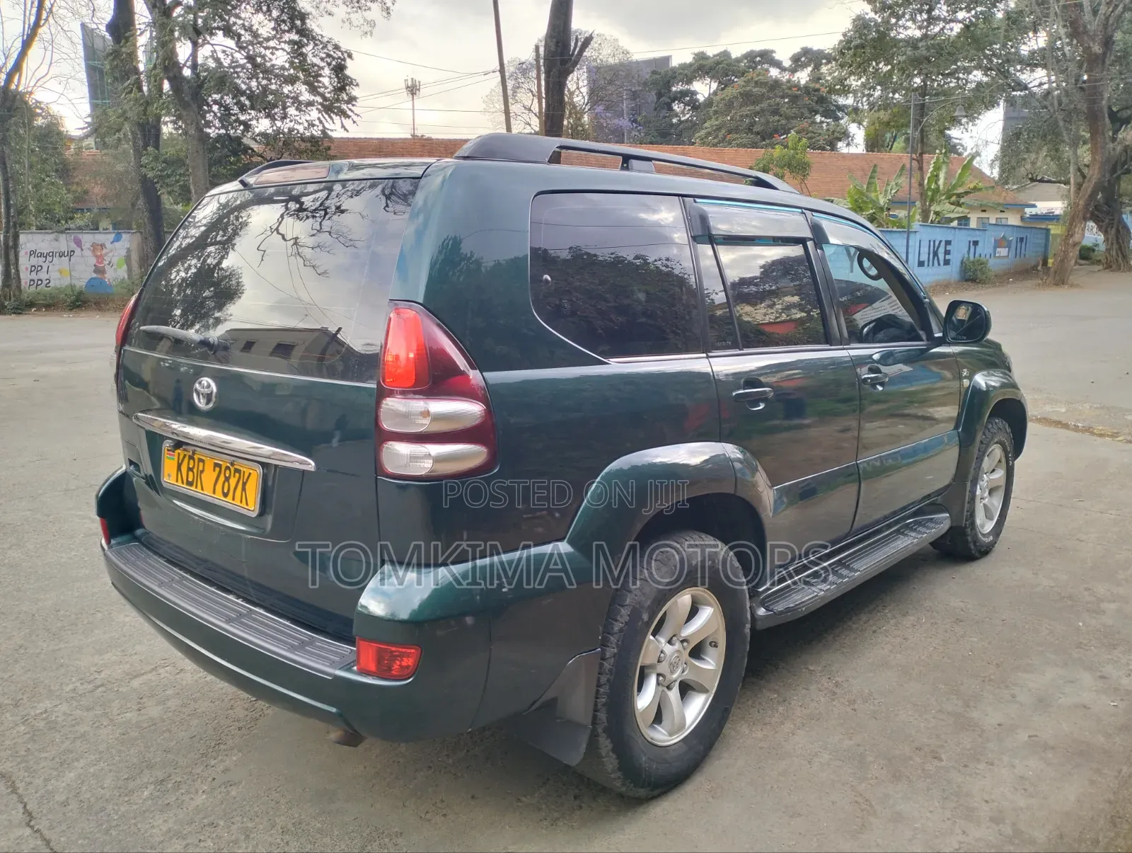 Toyota Land Cruiser Prado 2007 Green