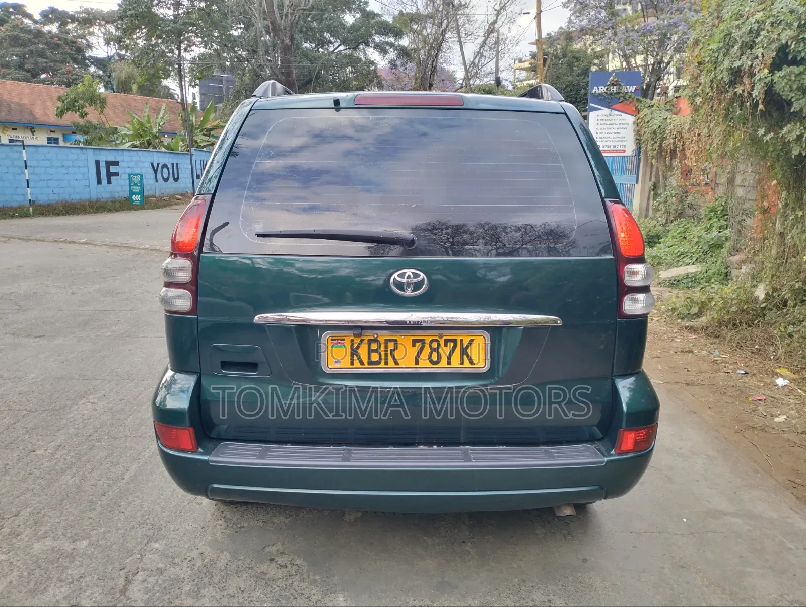 Toyota Land Cruiser Prado 2007 Green