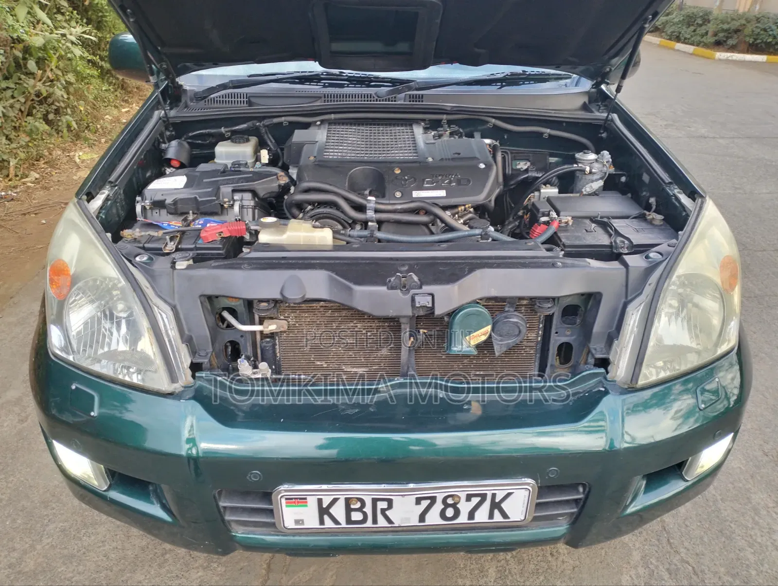 Toyota Land Cruiser Prado 2007 Green
