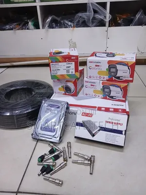 Hikvision 4CH ColorVu CCTV Kit – 2 Bullet + 2 Dome