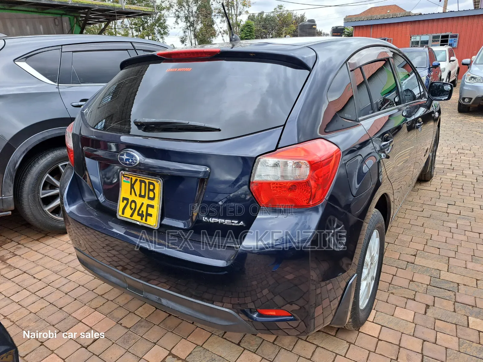Subaru Impreza 2013 Blue