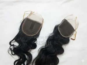 Pure Virgin Human Hair Bundles, Closures - Made in India
