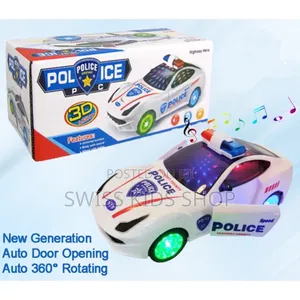 Toy Police Car With Lights and Siren