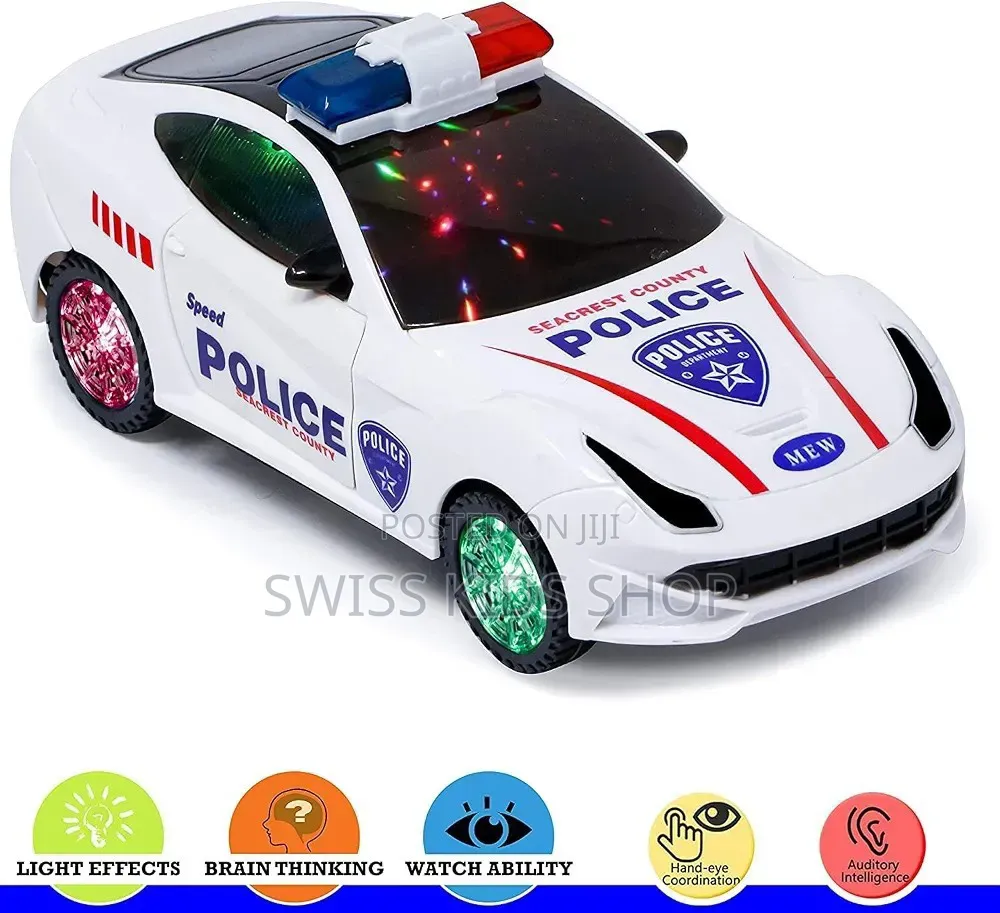 Toy Police Car With Lights and Siren