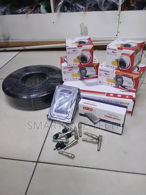 Hikvision 4 Channel CCTV Camera Kit With 2 ColorVu Dome Cameras