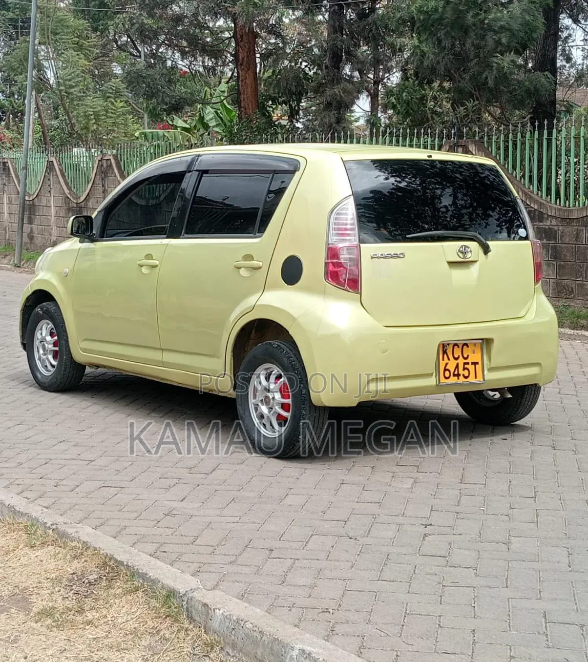 Toyota Passo 2008 Yellow