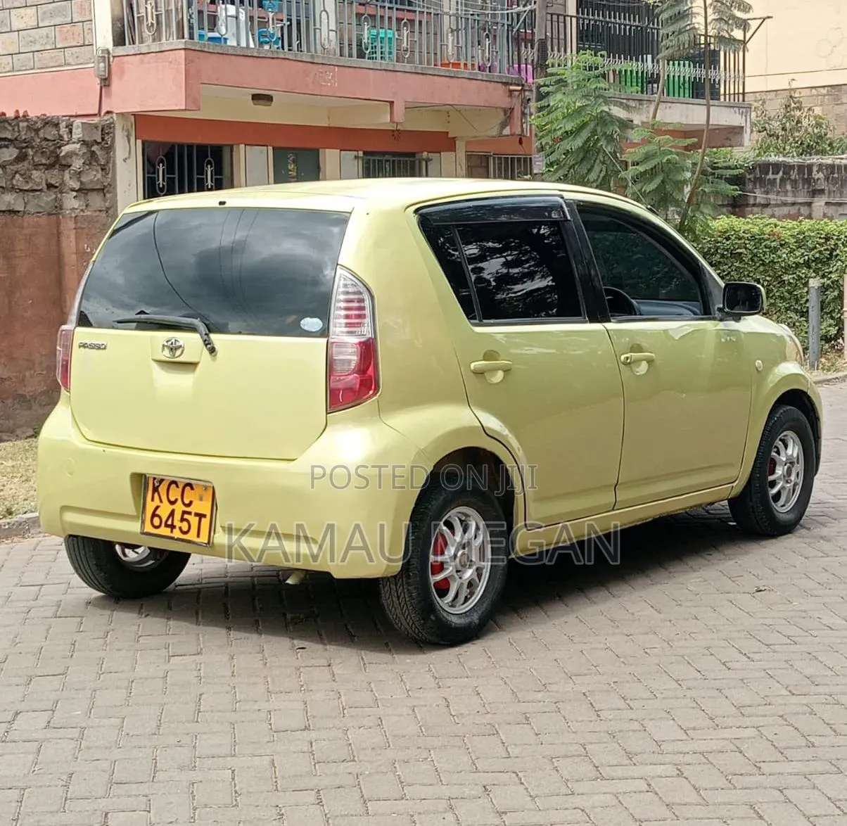 Toyota Passo 2008 Yellow